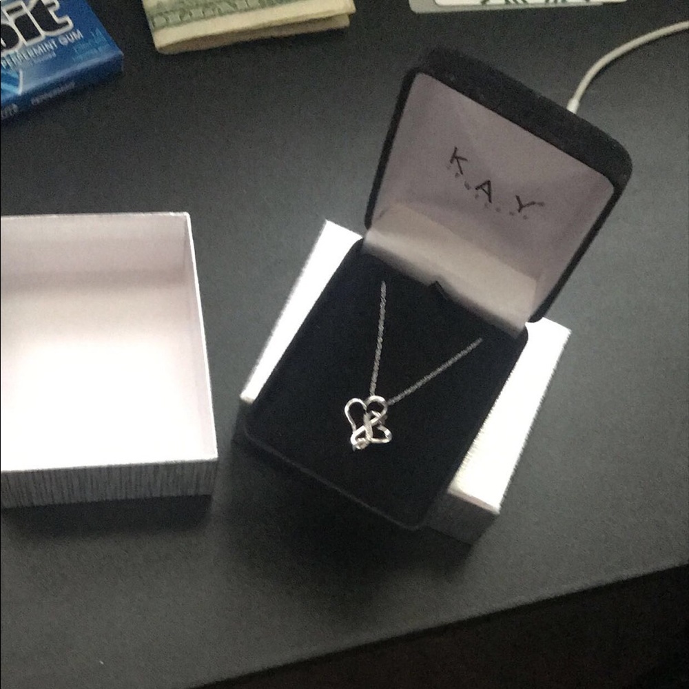 infinity heart necklace